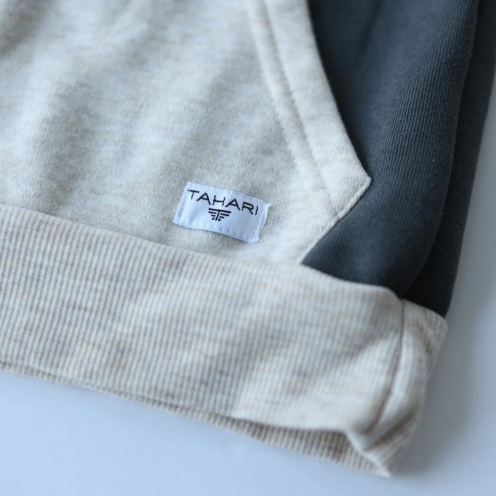 Tahari Boy Colorblock Pullover Sweatshirt 18M‎ NWT